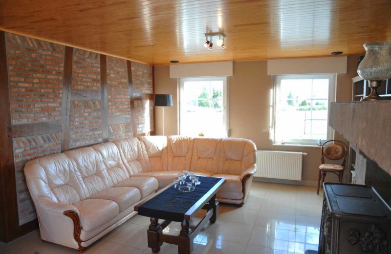 Vakantiehuis le bonheur woonkamer belgische ardennen 4