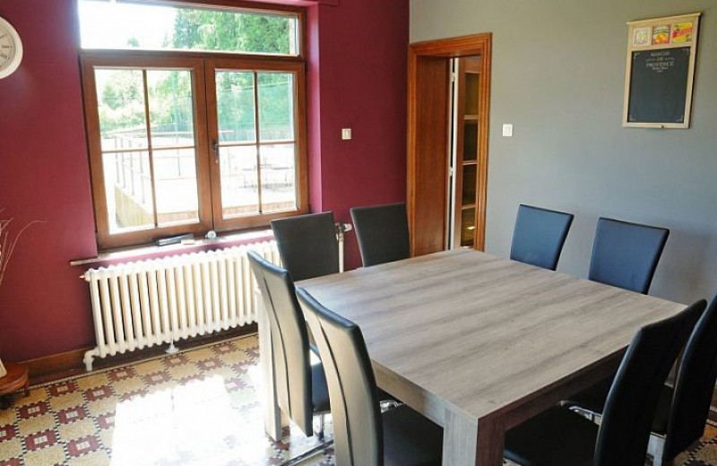 Vakantiehuis miss chloe belgische ardennen eethoek