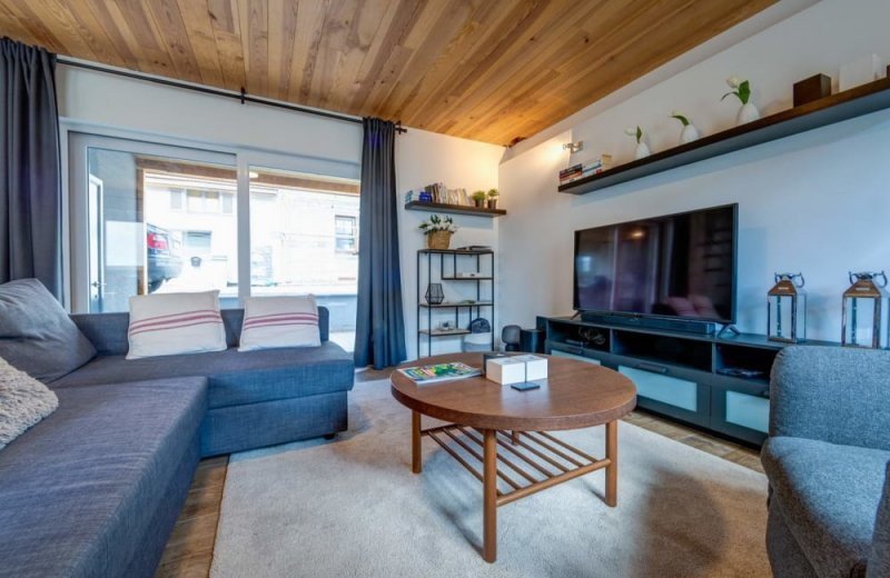 Woonkamer maison loic belgie boekjebungalow